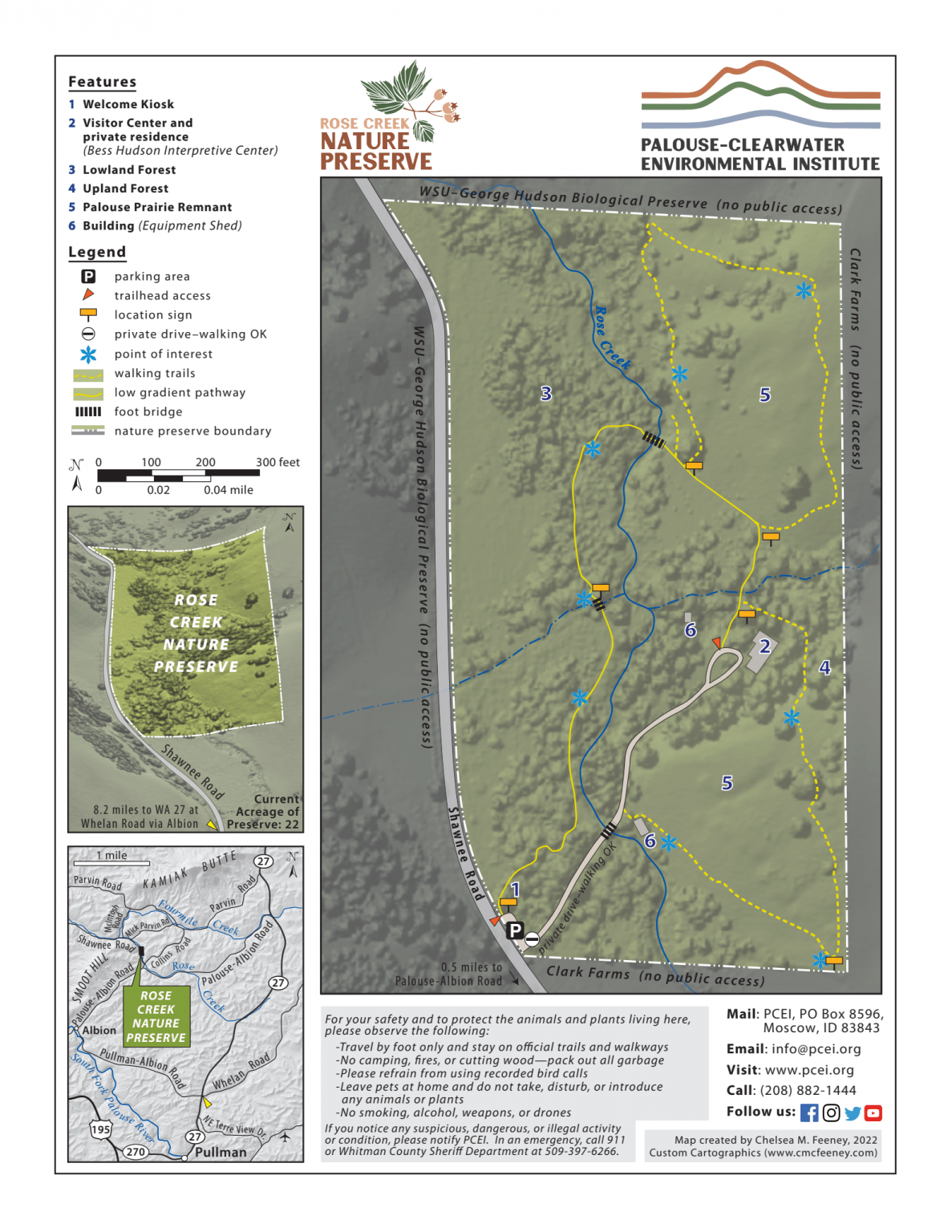 Rose Creek Nature Preserve - Palouse-Clearwater Environmental Institute